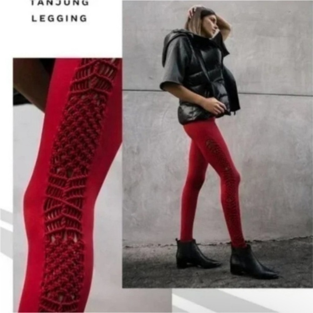 Carbon38 Red Tanjung Legging